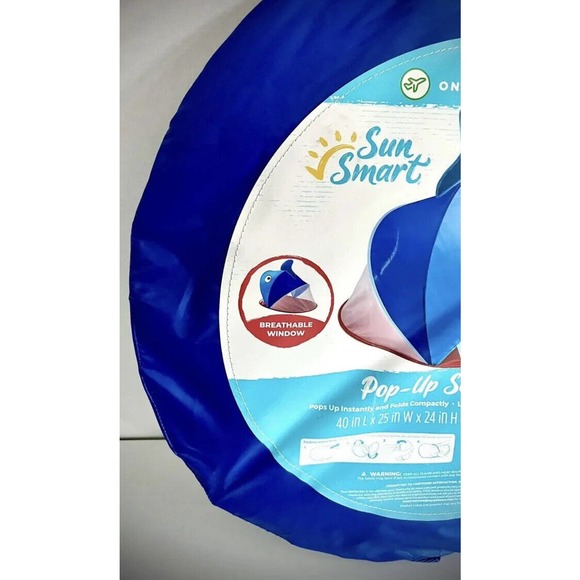 Baby Pop Up Beach Tent Portable Outdoor Sun Shade Shelter UV Protection Canopy - Picture 9 of 10